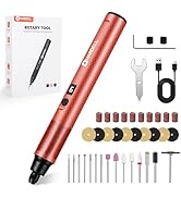 HARDELL Engraving Pen with 35 Accessories, Brushless Motor, 38000 RPM, 6-Speed Digital Display, f...