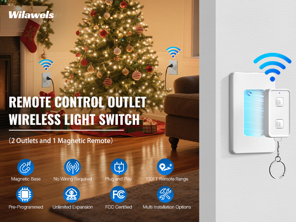 WILAWELS Wireless Light Switch