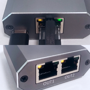 Gigabit Ethernet Splitter 1 to 2