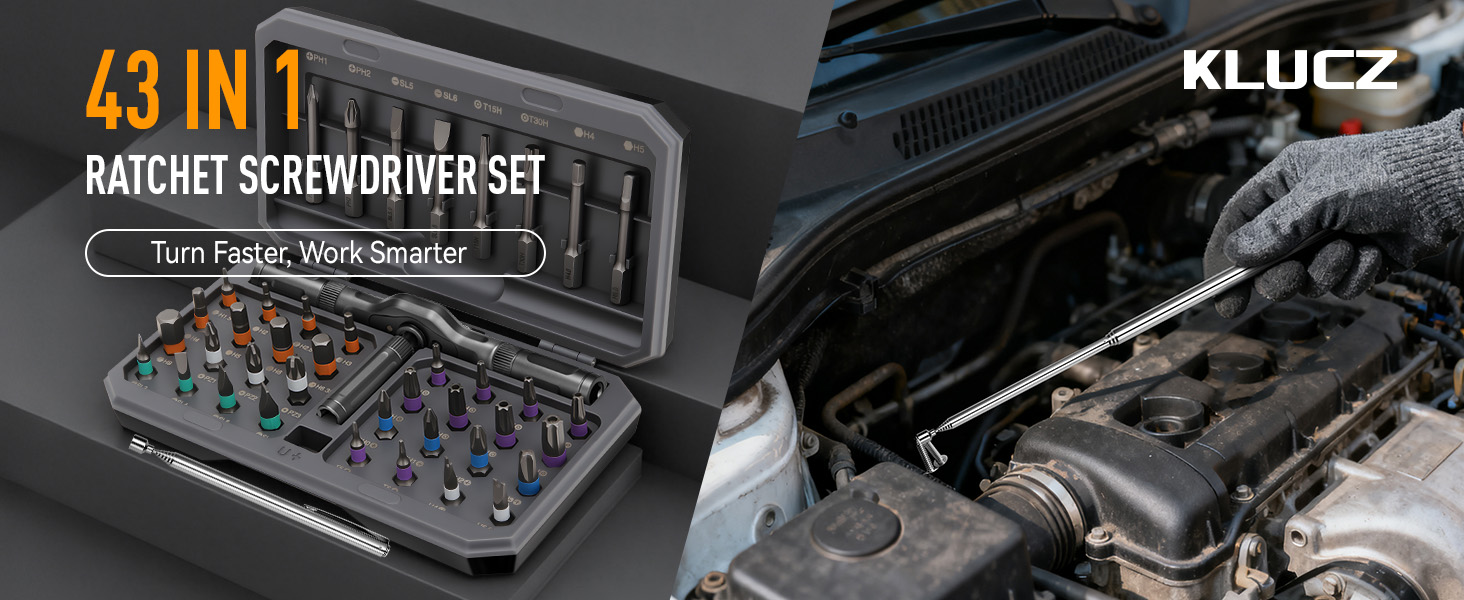 ratchet screwdriver set