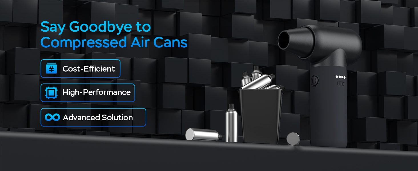 hand held compressor compress wireless powerful battery reusable refillable pc