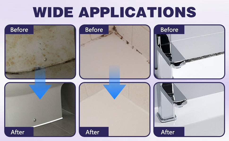 Multi-Surface Remover Gel for Bathroom Shower Kitchen Tile Grout