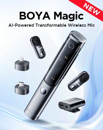 boya magic wireless microphone