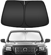 ARISMOTOR Windshield Sun Shade for Ni-ssan Frontier 2022-2025, Custom Fit Foldable Front Window S...