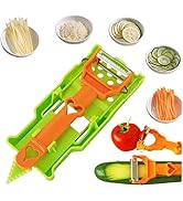 Casbomy Multifunctional Kitchenware Set, 3-in-1 Peeler Multifunctional Single Blade Peeler, Lemon...