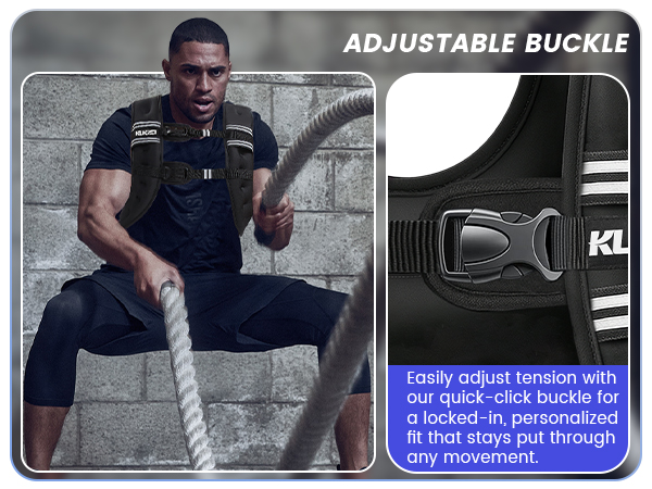 weighted vest woman men walking running jogging weight reflective strap strenth training