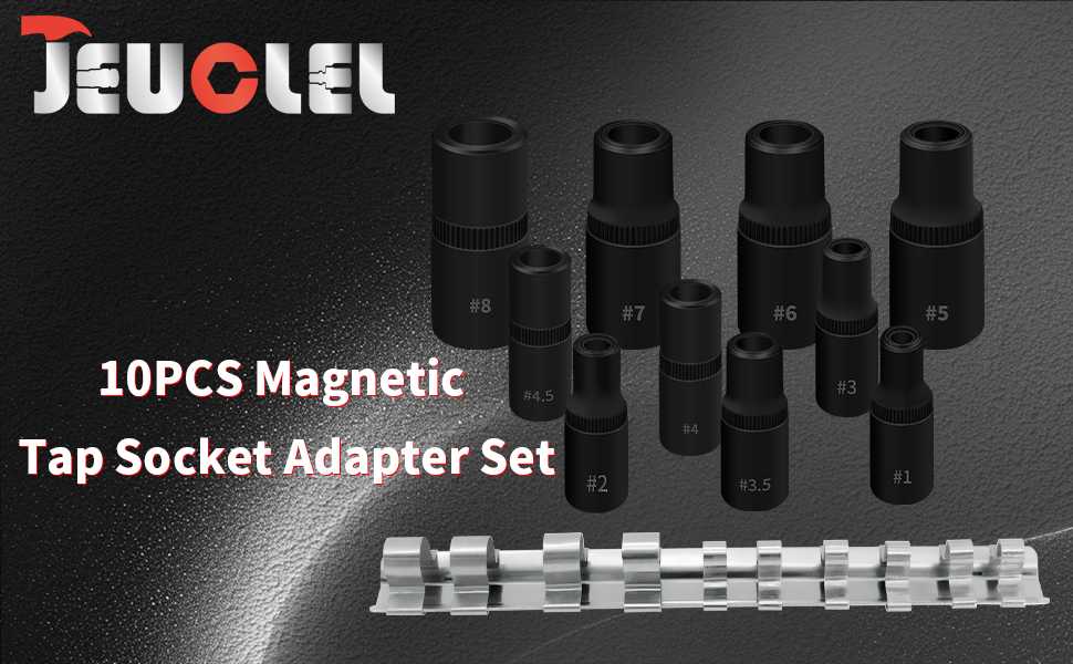 Tap Socket Wrench Set 1/4”3/8”Drive External Tap Socket Adapter Torx Socket Set Screw Tapping Socket