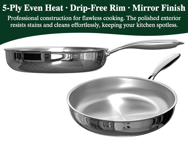 stainless steel pan