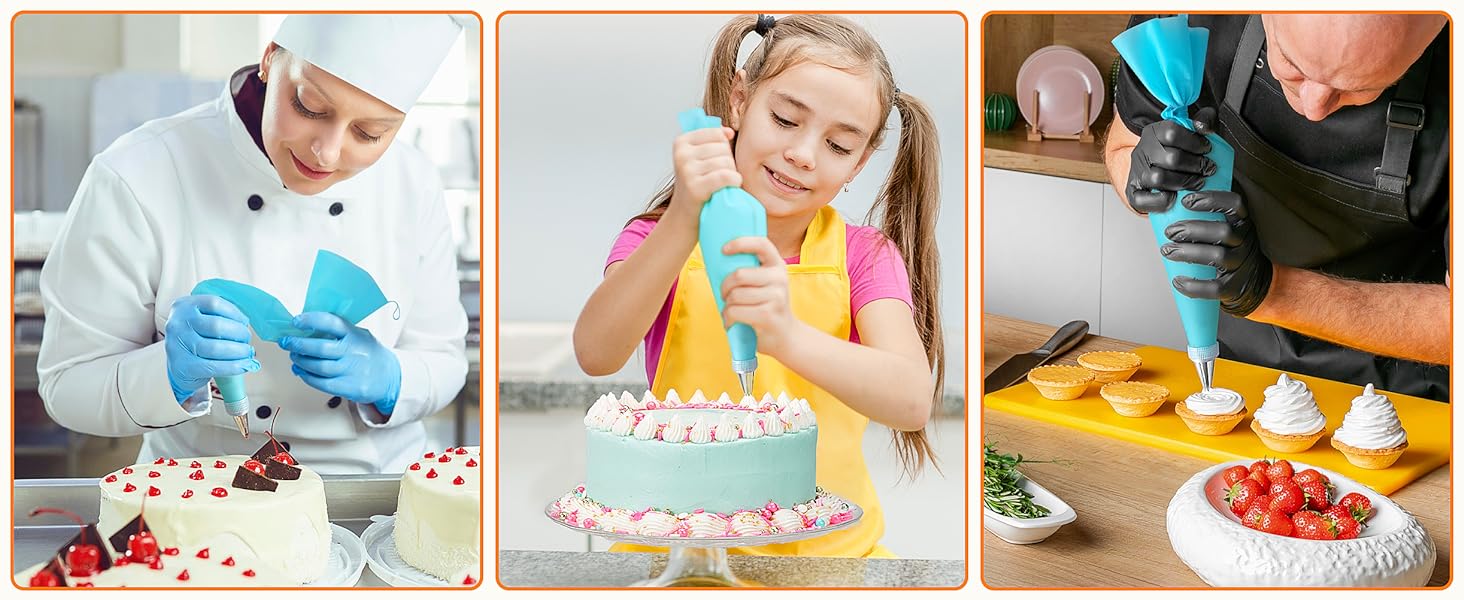 Piping Bags and Tips Set