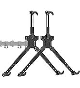 MOUNTUP Dual VESA Monitor Mount Adapters, Universal Non-VESA Mounting Adapter Kits for 19 to 32 I...