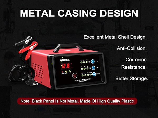 2/8/15Amp 6/12V Fully Automatic Smart Trickle Charger