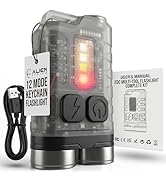 ALIEN SYSTEM EDC Flashlight - Mega Bright 900 Lumens, UV Light Money Detector, Emergency Flash Si...
