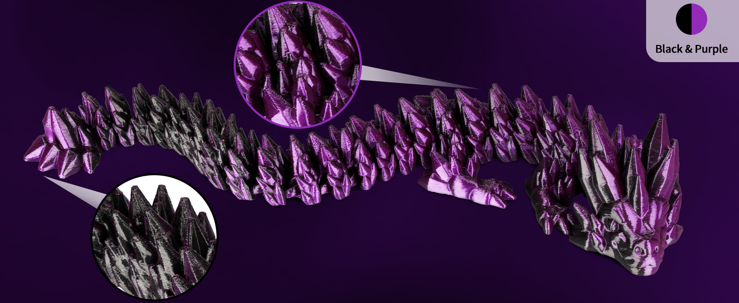 Dual Color Silk PLA 3D Printer Filament 1.75mm Silk Filament 1KG