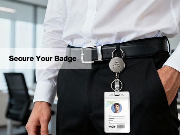 heavy duty badge reel