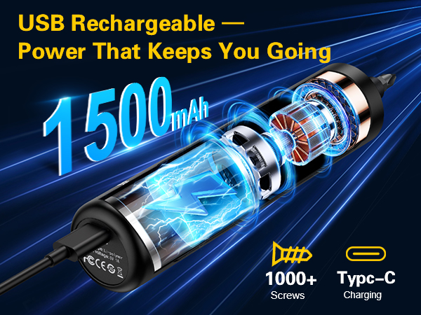 cordless electric screwdriver