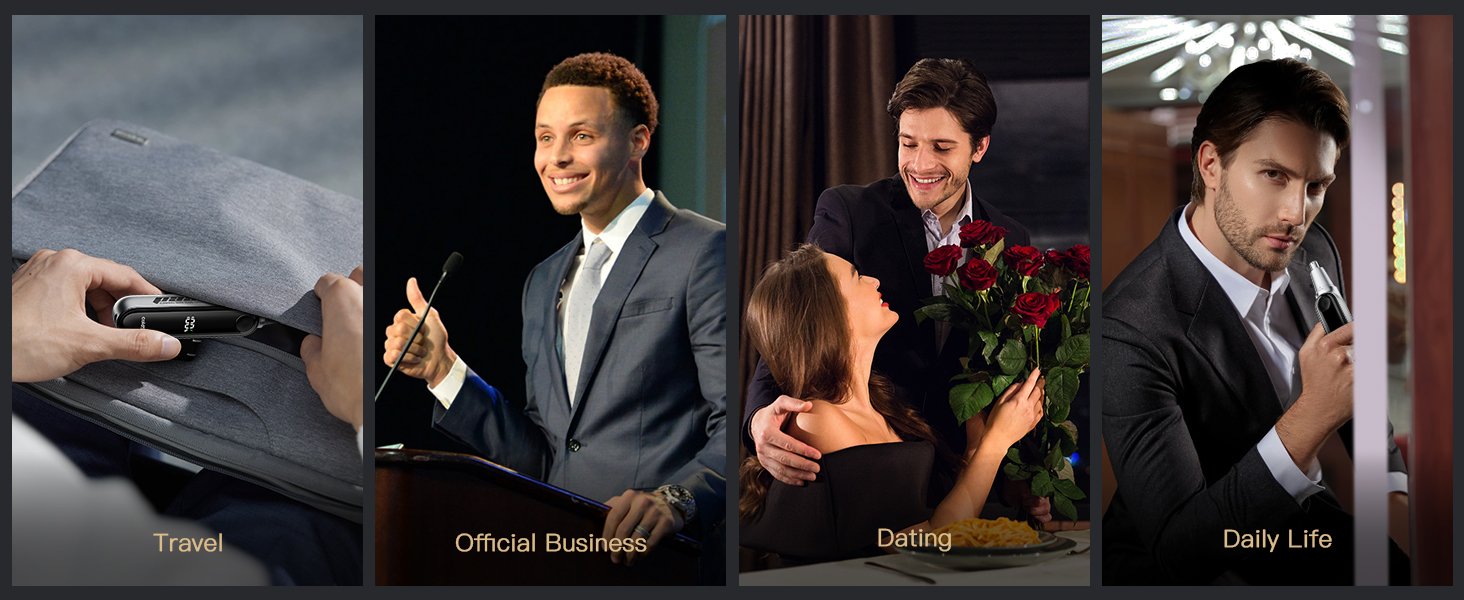 electric ear and nose hair trimmer for men