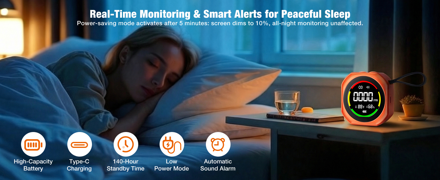 Portable Carbon Monoxide Detectors