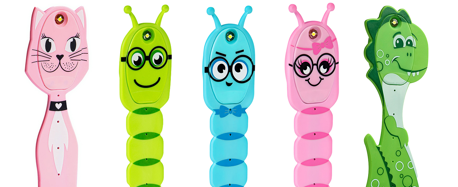 halloween cat refills marker fun sticky notes gifts readers writers flexilight -in- led clip-on