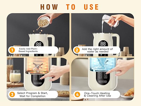 nut milk maker machine