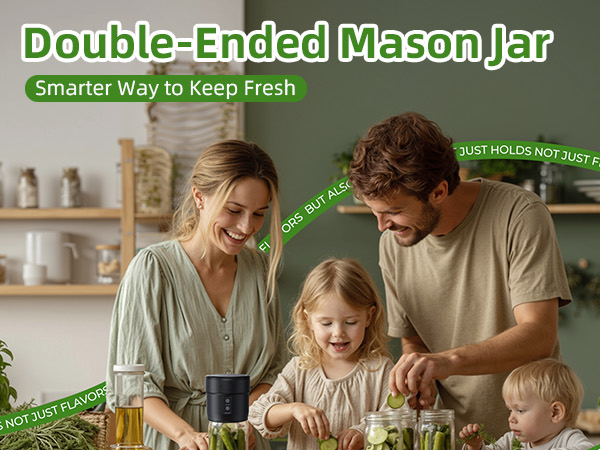 Mason Genie Vacuum Sealer Kit