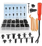 QIIYCCE 260PCS Bumper Clips car Plastic Rivet Fasteners, 13 Popular Sizes, Suitable for Bumpers, ...