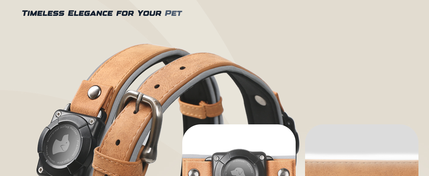 airtag watch dog collar holder