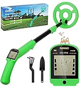 OMMO Metal Detector, Adjustable 27.5”-37.8” Metal Detector for Kids with Intuitive LCD Display, L...