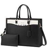 LOVEVOOK Laptop Tote Bag for Women, Office Work Bag Briefcase fit for 15.6 inch Laptop, Large Cap...