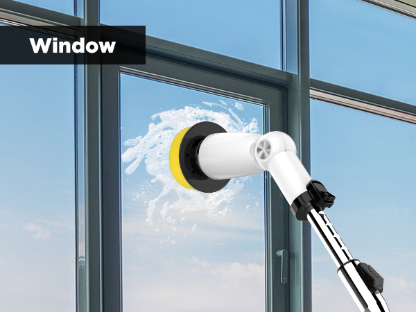 electric spin scrubber brush power brush floor scrubber