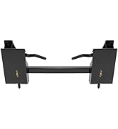 ECOTRIC Universal Skid Steer Quick Attach Adapter Quick Attach Tach Conversion Adapter Mount Atta...