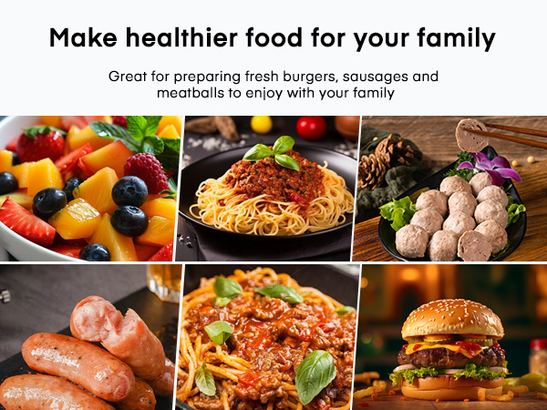 meat grinder attachment