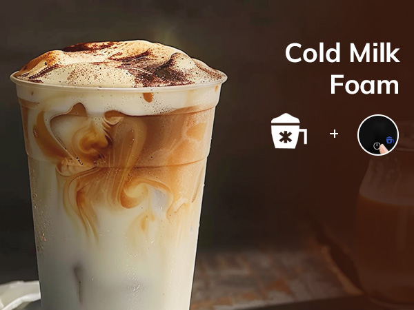 Stainless Steel Electric Milk Frother and Steamer