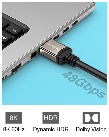 48 Gbps 8K 60Hz HDMI Cable Dolby Vision Dynamic HDR