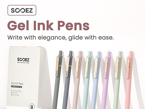 gel pens