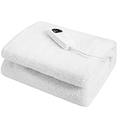 Giantex Heated Mattress Pad, Massage Table Warmer, Heating Pad with 5 Heat Settings, 12 Ft Cord a...