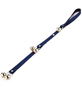 CATHYLIFE Leather Dog Doorbells for Door Knob/Potty Training/Go Outside, Length Adjustment Copper...
