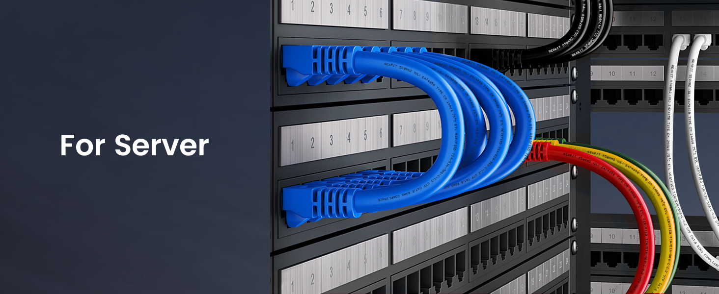 cat6 ethernet cable for servers datacenters home network