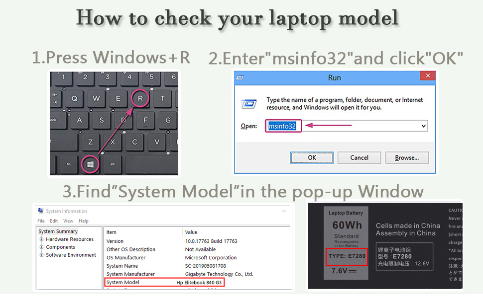 How To Confirm Your Laptop Model?