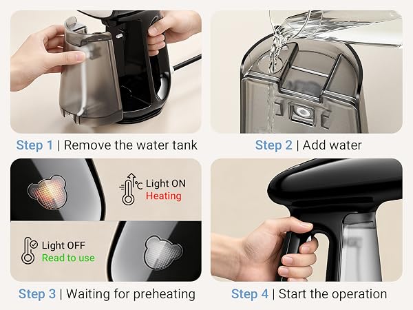 Bear Steamer for Clothes