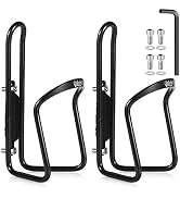 USHAKE Water Bottle Cages, Basic MTB Bike Bicycle Alloy Aluminum Lightweight Water Bottle Holder ...