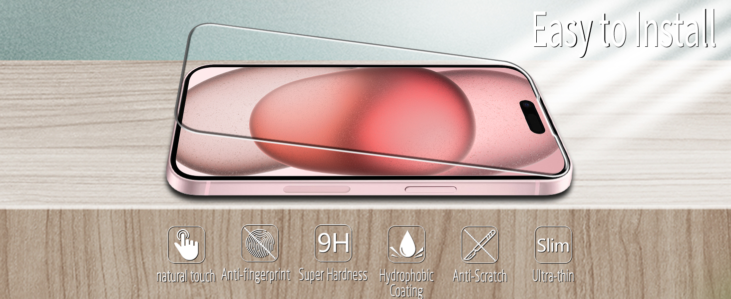 iphone 15 phone screen protector