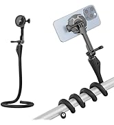 JJC Flexible Mount for Action Camera, Long Arm Bendable Clamp Mount with 1/4 Screw for GoPro Hero...