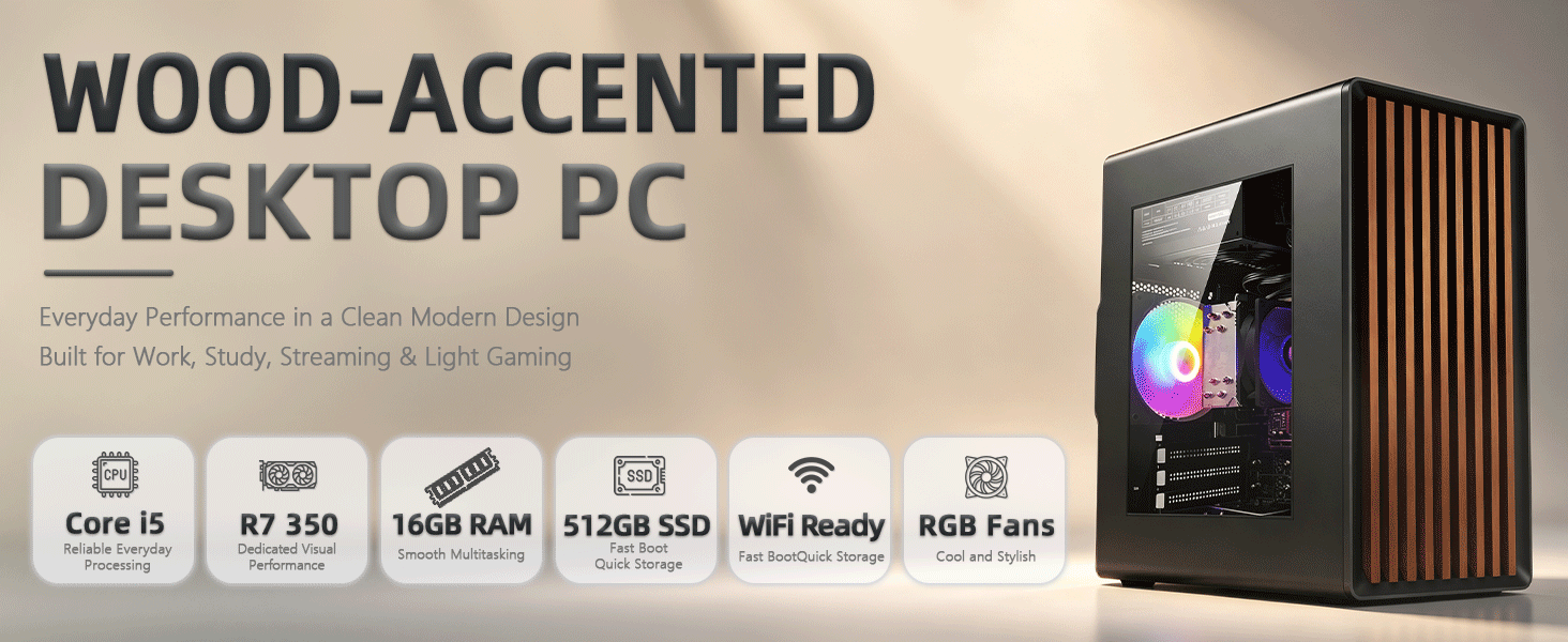 R7 350 Desktop Computer