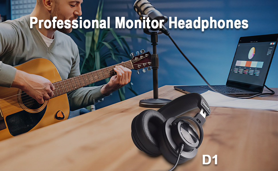 Professional monitoring headphones