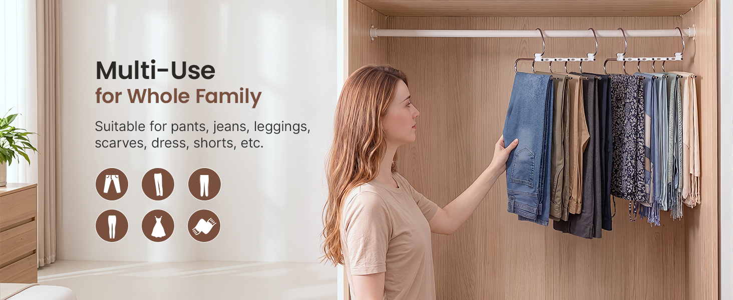 outfit strong blanket black travel multiple hangers in one pants hangers space saving plastic