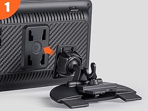 CD Slot Mount for CarPlay Screen