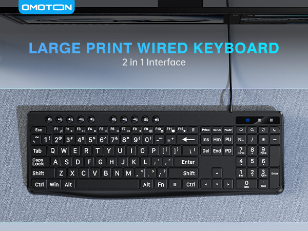 large print keyboard