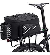 ROCK BROS Bike Rack Bag Bicycle Bag Trunk Rear Rack Bag Bike Panniers Bike Accessories Basket Sto...