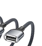 Additional views of braided charging cables with metal connectors, displaying product from different perspectives.