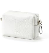 Linpr Small Tech Pouch, Waterproof Electronics Travel Case with Carabiner, Compact Cable Organize...